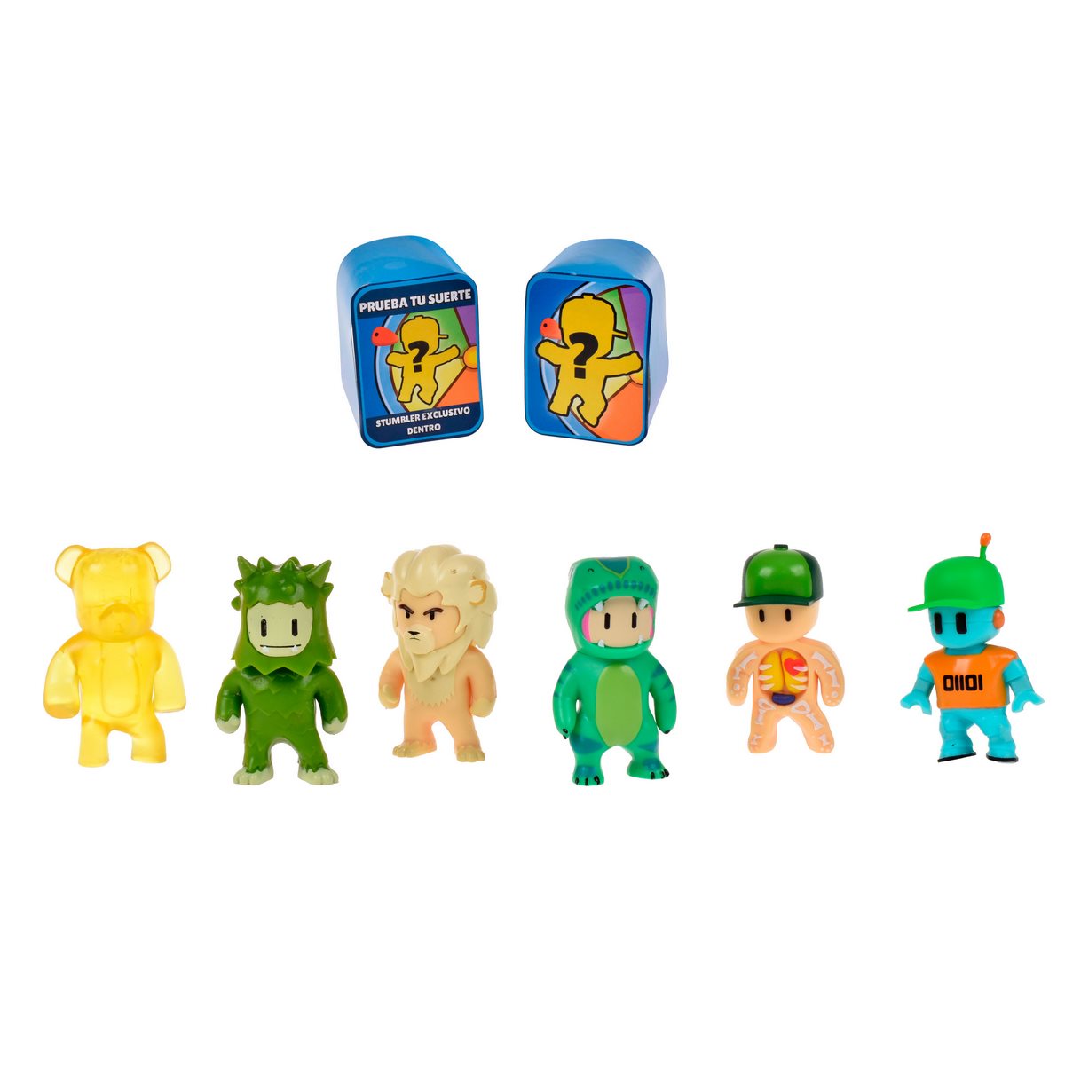 Pack 8 Figuras 5 Cms Stumble Guys - Inside Out